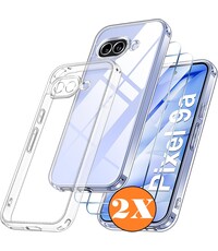 Ntech Hoesje Geschikt voor Google Pixel 9a transparant Anti Shock