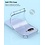 Ntech Hoesje Geschikt voor Google Pixel 9a transparant Anti Shock silicone hoesje met Google Pixel 9a Screenprotector tempered glass 2x