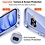 Ntech Hoesje Geschikt voor Google Pixel 9a transparant Anti Shock silicone hoesje met Google Pixel 9a Screenprotector tempered glass 2x