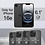 Ntech Hoesje geschikt voor iPhone 16e hoesje Siliconen cover Zwart Silicone hoesje backcover