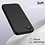Ntech Hoesje geschikt voor iPhone 16e hoesje Siliconen cover Zwart Silicone hoesje backcover