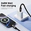 Ntech USB C Adapter - SnelladerUSB C Adapter - Snellader 25w- USB C Oplader - Adapter USB C Met 240W (1.5m) 4 in 1 kabel - Zwart