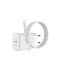 Ntech USB C Adapter - Oplader Samsung 20W met (1m) USB C naar USB C kabel