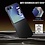 Ntech Hoesje Geschikt voor Samsung Galaxy Z Flip 7 hoesje Ultra-Slim carbon fiber zwart