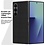 Ntech Hoesje Geschikt voor Samsung Galaxy Z  Fold 7 hoesje Ultra-Slim carbon fiber zwart
