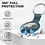Ntech 4 Pack - Sleutelhanger set voor Apple AirTag Zwart / Blauw / Groen en Rood - Waterdicht optie - Beschermhoes - AirTag Houder - AirTag Hanger - AirTag Hoesje