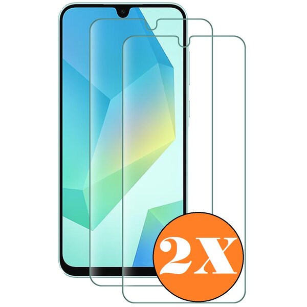 Ntech Screenprotector Geschikt voor Samsung Galaxy A17 5G Screenprotector Glas Gehard Galaxy A26 Tempered Glass - 2 Stuks