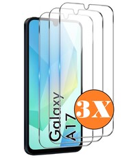 Ntech Screenprotector Geschikt voor Samsung Galaxy A17 5G Screenprotector - 3 Stuks
