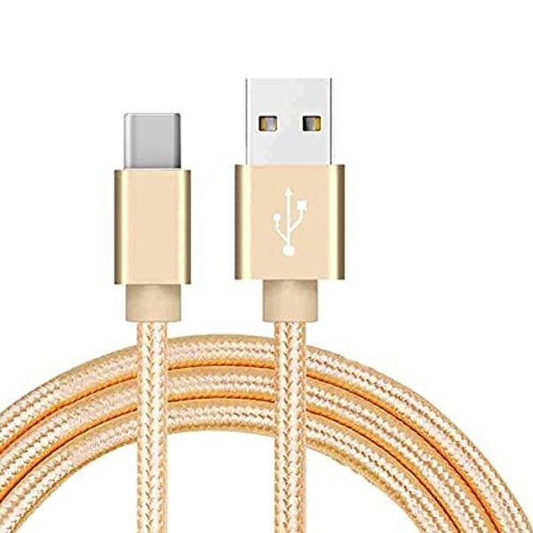Ntech USB C kabel - Oplaadkabel - usb c naar usb A kabel - Goud
