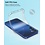 Ntech Hoesje Geschikt voor Samsung Galaxy A17 transparant Anti Shock silicone hoesje met 2 Pack Screenprotector tempered glass