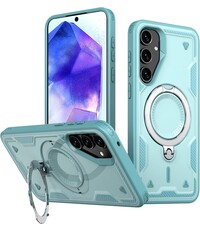 Ntech Hoesje Geschikt voor Samsung Galaxy A17 -  Lake Blauw