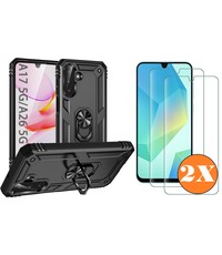 Ntech Hoesje Geschikt voor Samsung Galaxy A17 5G / A26 5G Hoesje Zwar