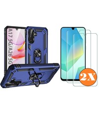 Ntech Hoesje Geschikt voor Samsung Galaxy A17 5G / A26 5G Hoesje Blauw