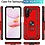 Ntech Hoesje Geschikt voor Samsung Galaxy A17 5G / A26 5G Hoesje Rood Anti-Shock Hybrid Armor hoesje Met Draaibare Ring Houder - Samsung A17 Screenprotector 2 pack