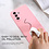 Ntech Hoesje geschikt voor Samsung Galaxy A17 5G Hoesje siliconen Licht Roze zacht siliconen hoesje TPU - met Samsung A17 5G Screenprotector - 2 stuks