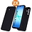 Ntech Hoesje geschikt voor Samsung Galaxy A17 5G Hoesje siliconen Zwart zacht siliconen hoesje TPU - met Samsung A17 5G Screenprotector - 2 stuks