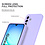 Ntech Hoesje geschikt voor Samsung Galaxy A17 5G Hoesje siliconen Lila zacht siliconen hoesje TPU - met Samsung A17 5G Screenprotector - 2 stuks
