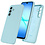 Ntech Hoesje geschikt voor Samsung Galaxy A17 5G Hoesje siliconen Mint Groen zacht siliconen hoesje TPU - met Samsung A17 5G Screenprotector - 2 stuks
