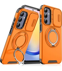 Ntech Hoesje Geschikt voor Samsung Galaxy A17 5G / A26 hoesje Oranje