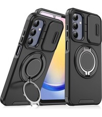 Ntech Hoesje Geschikt voor Samsung Galaxy A17 5G / A26 hoesje Zwart