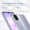 Ntech Hoesje Geschikt voor Samsung Galaxy A07 transparant Anti Shock silicone hoesje met 2 Pack Screenprotector tempered glass