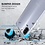 Ntech Hoesje Geschikt voor Samsung Galaxy A07 transparant Anti Shock silicone hoesje met 2 Pack Screenprotector tempered glass