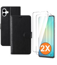 Ntech Hoesje geschikt voor Samsung Galaxy A07 hoesje Zwart