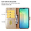 Ntech Hoesje geschikt voor Samsung Galaxy A07 hoesje Goud pasjeshouder telefoon hoes - Met screenprotector tempered glass voor Galaxy A07 4G / 5G - 2x