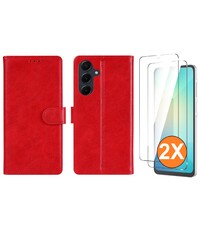 Ntech Hoesje geschikt voor Samsung Galaxy A07 hoesje Rood
