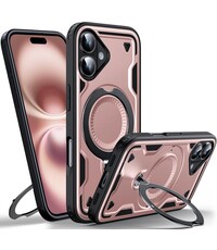 Ntech Hoesje Geschikt voor iPhone 17 Hoesje Rose Goud