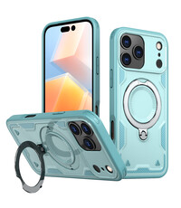 Ntech Hoesje Geschikt voor iPhone 17 Pro Hoesje Lake Blauw