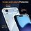 Ntech Hoesje Geschikt voor iPhone Air transparant Anti Shock - silicone hoesje met 2 Pack Screenprotector tempered glass