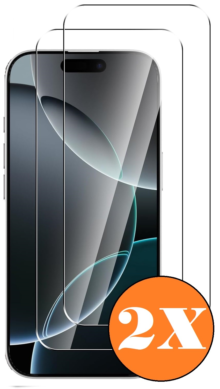 Whioltl Screenprotector voor iPhone 16 / iPhone 15 / iPhone 15 Pro [6,1
