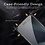 Ntech Screen Protector Geschikt voor iPhone 17 Pro Max screenprotector Privacy - 2 Stuks - Full screen protector tempered glass - gehard glas voor Geschikt voor iPhone 17 Pro Max