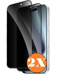 Ntech Screen Protector Geschikt voor iPhone 17 Pro screenprotector Privacy