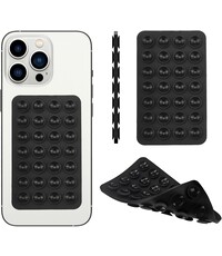 Ntech Silicone Suction Cup Telefoonhouders Zwart