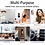 Ntech Silicone Suction Cup Telefoonhouders Zwart - siliconen telefoonhoes met zuignap - handsfree telefoon grip - silicone telefoonhouder voor iPhone en Android