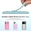 Ntech Silicone Suction Cup Telefoonhouders Licht Roze - siliconen telefoonhoes met zuignap - handsfree telefoon grip - silicone telefoonhouder voor iPhone en Android