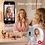 Ntech Silicone Suction Cup Telefoonhouders Wit - siliconen telefoonhoes met zuignap - handsfree telefoon grip - silicone telefoonhouder voor iPhone en Android