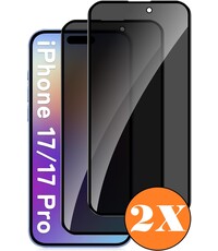 Ntech Screen Protector Geschikt voor iPhone 17 screenprotector Privacy