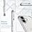 Ntech Hoesje Geschikt voor iPhone 17 transparant Anti Shock - silicone hoesje met 2 Pack Screenprotector tempered glass