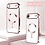 Ntech Magsafe Hoesje Geschikt voor iPhone Air hoesje Transparant / Rose Goud - Lens beschermer – backcover