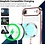 Ntech Magsafe Hoesje Geschikt voor iPhone Air hoesje Transparant / Zliver - Lens beschermer – backcover