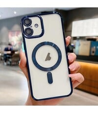 Ntech Magsafe Hoesje Geschikt voor iPhone 17 hoesje Transparant