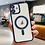 Ntech Magsafe Hoesje Geschikt voor iPhone 17 hoesje Transparant / Blauw - Lens beschermer – backcover