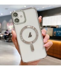 Ntech Magsafe Hoesje Geschikt voor iPhone 17 hoesje Transparant