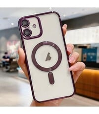 Ntech Magsafe Hoesje Geschikt voor iPhone 17 hoesje Transparant