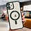 Ntech Magsafe Hoesje Geschikt voor iPhone 17 hoesje Transparant / Groen - Lens beschermer – backcover