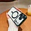 Ntech Magsafe Hoesje Geschikt voor iPhone 17 Pro hoesje Transparant / Groen - Lens beschermer – backcover