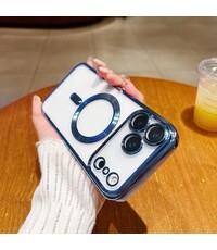 Ntech Magsafe Hoesje Geschikt voor iPhone 17 Pro Max hoesje Transparant